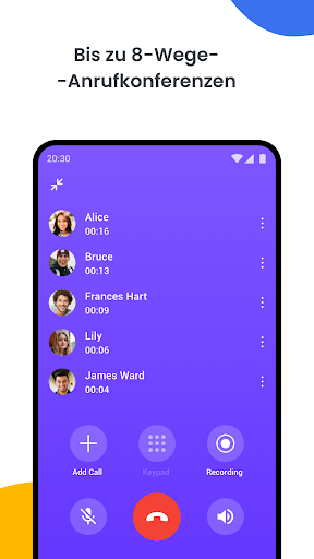 Duo Call–globales Telefonieren Screenshot
