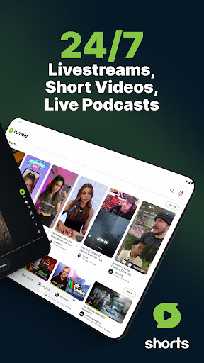 Captura de pantalla de Rumble: Stream & Watch Videos