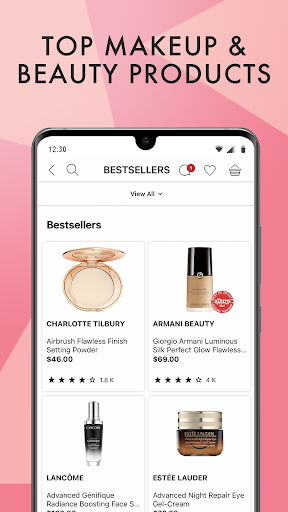 Captura de pantalla de Sephora: Buy Makeup & Skincare