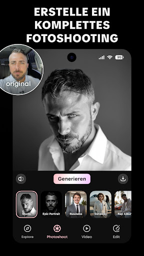 GIO: KI Fotos Bearbeiten Screenshot