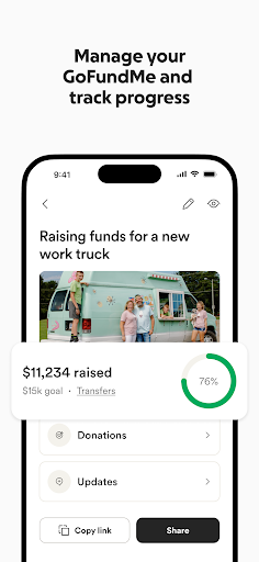 GoFundMe: Fundraise and Give screenshot