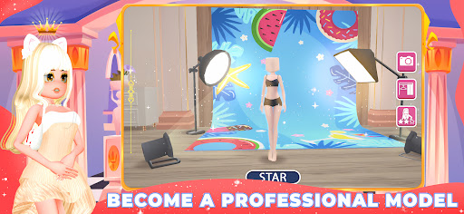Captura de pantalla de Fashion Impress: Dress Up Star