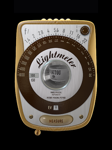 Captura de pantalla de LightMeter