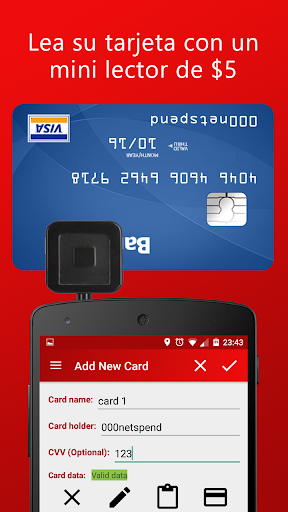Captura de pantalla de MyCard - El pago NFC