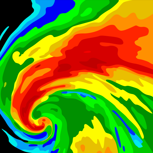 Clime: Regen- und Wetterradar-Symbol