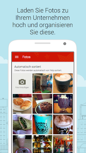 Yelp für Geschäftsinhaber Screenshot