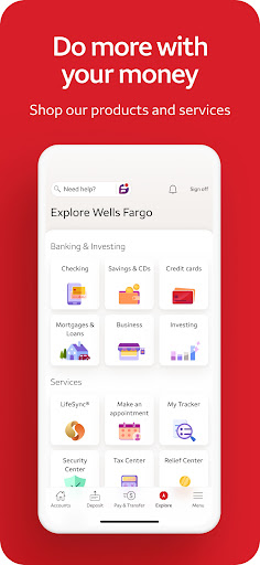 Wells Fargo Mobile® screenshot