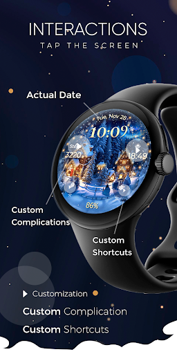 Captura de pantalla de Animated North Pole Christmas