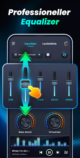 Bass-Booster - Equalizer Screenshot