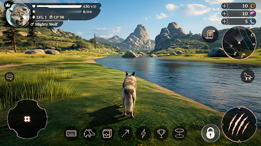 The Wolf: Animal Game MMORPG screenshot