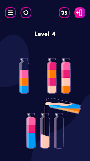 Captura de pantalla de Get Color - Water Sort Puzzle