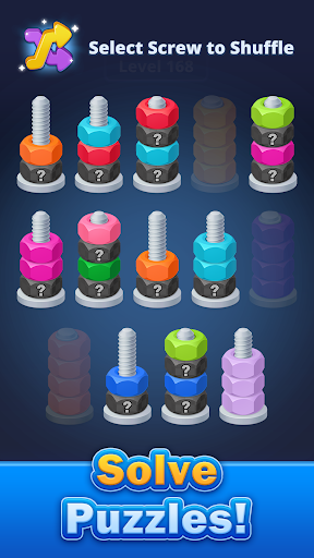 Nuts Factory: Sort Puzzle screenshot