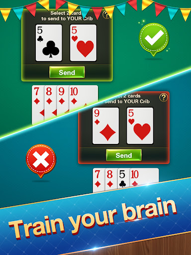 Captura de pantalla de Cribbage - Card Game