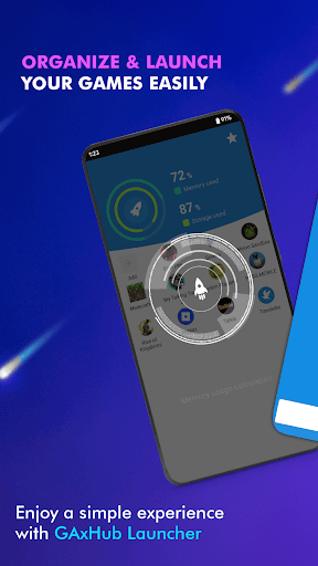 Spielmanager - GAxHub Launcher Screenshot