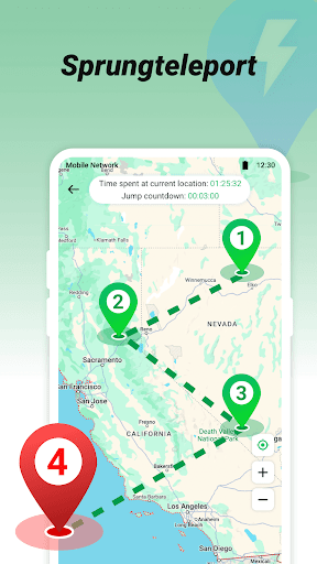 FlashGo: Standort-Spoofer Screenshot