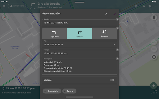 Captura de pantalla de Geo Tracker - GPS tracker