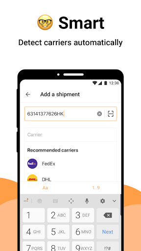 AfterShip Package Tracker screenshot