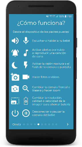 Captura de pantalla de BabyCam - Vigilabebés