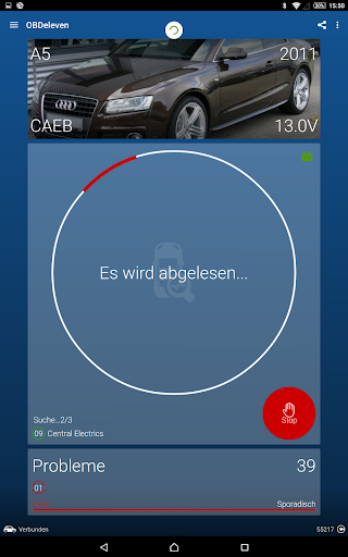 OBDeleven VAG Autodiagnose Screenshot