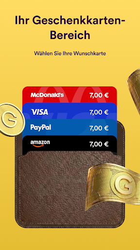 Golden Surveys - Belohnungen Screenshot