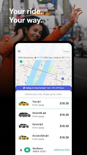 Curb - Request & Pay for Taxis screenshot