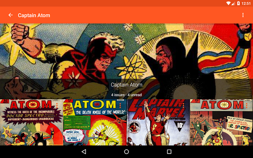 Astonishing Comic Reader Screenshot