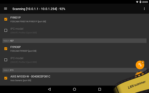 tinyCam Monitor PRO for IP Cam screenshot
