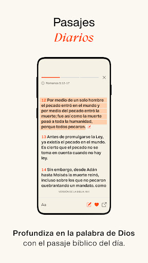 Captura de pantalla de Glorify | Devocional diario