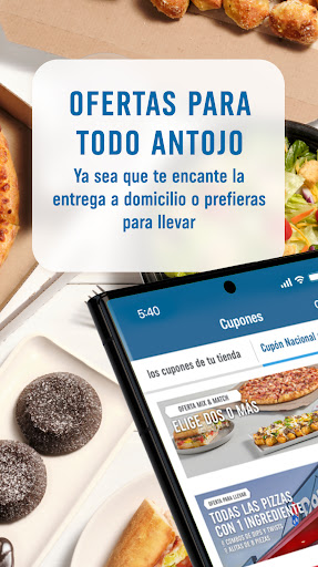 Captura de pantalla de Domino's Pizza USA