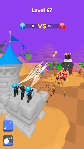 Merge Archers: Bogenschießen Screenshot