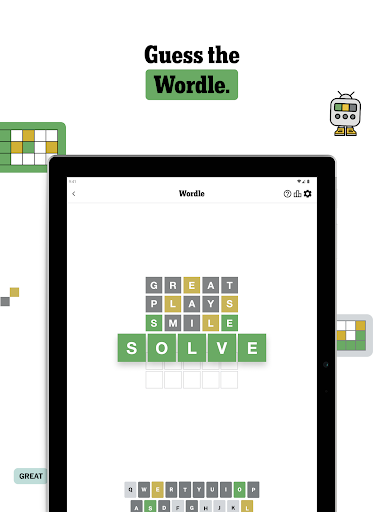 Captura de pantalla de NYT Games: Wordle & Crossword