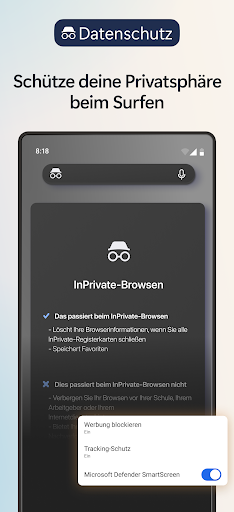 Microsoft Edge: KI-Browser Screenshot