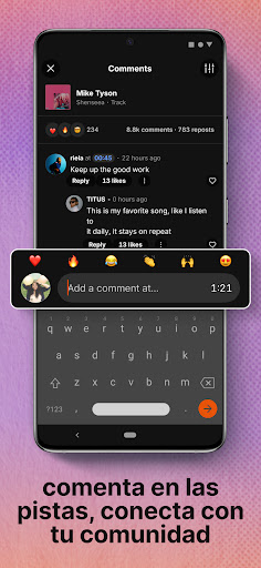 Captura de pantalla de SoundCloud: Tu Música Favorita