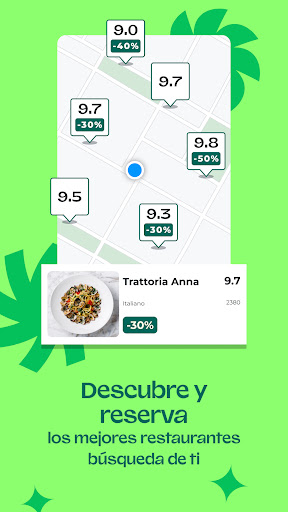 Captura de pantalla de TheFork - Reserva restaurantes