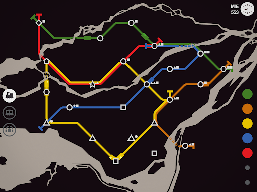 Captura de pantalla de Mini Metro