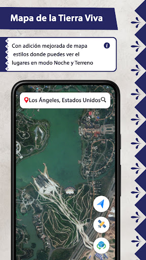 Captura de pantalla de Tierra Mapa Satélite