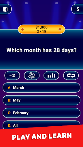 Millionaire 2026 Quiz & Trivia screenshot