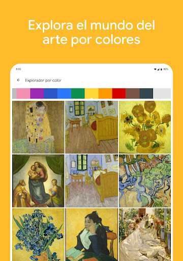 Captura de pantalla de Google Arts & Culture