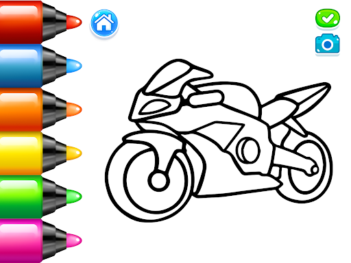 Kids Coloring Pages For Boys Screenshot