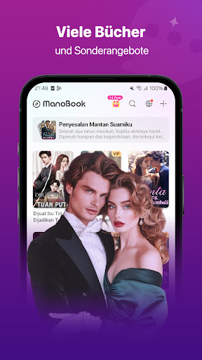 ManoBook - Romane und Bücher Screenshot
