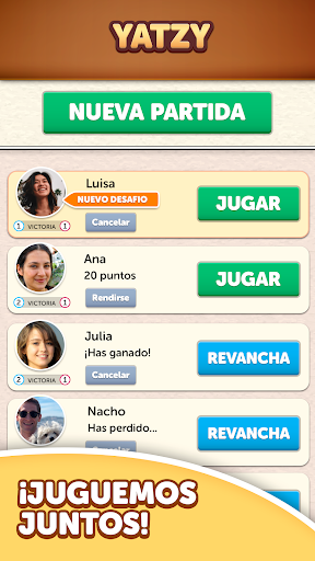 Captura de pantalla de Word Yatzy - Fun Word Puzzler