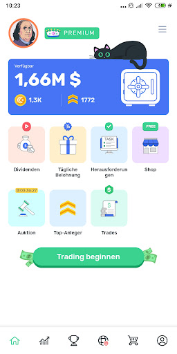 Simulator—Kryptodevisenhandel Screenshot