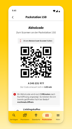 Post & DHL Screenshot