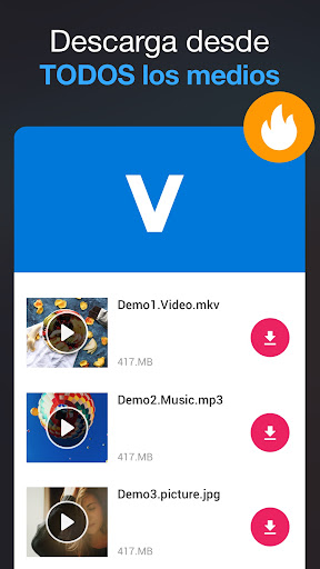 Captura de pantalla de Descargar videos - Descargador
