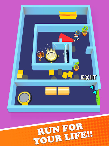 Captura de pantalla de Turkey Escape: Farm Breakout!