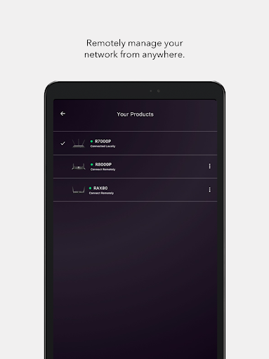 Captura de pantalla de NETGEAR Nighthawk WiFi Router