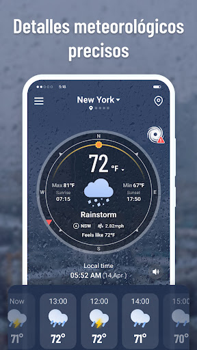 Captura de pantalla de Know Weather: Radar en vivo