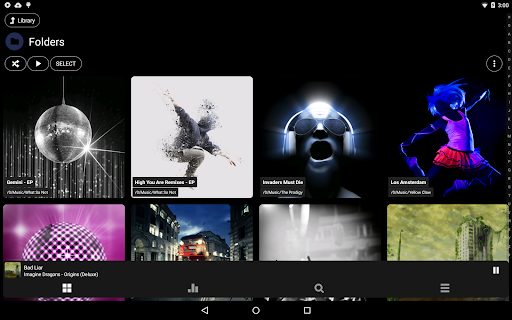 Captura de pantalla de Poweramp