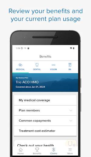 Blue Shield of California screenshot