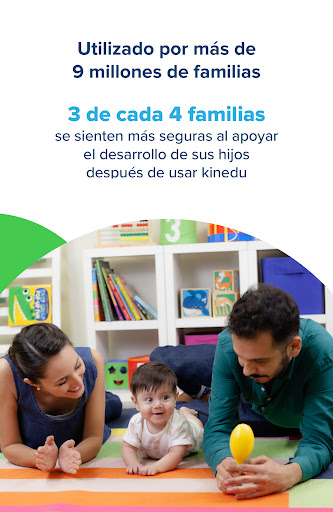 Captura de pantalla de Kinedu: Desarrollo del Bebé